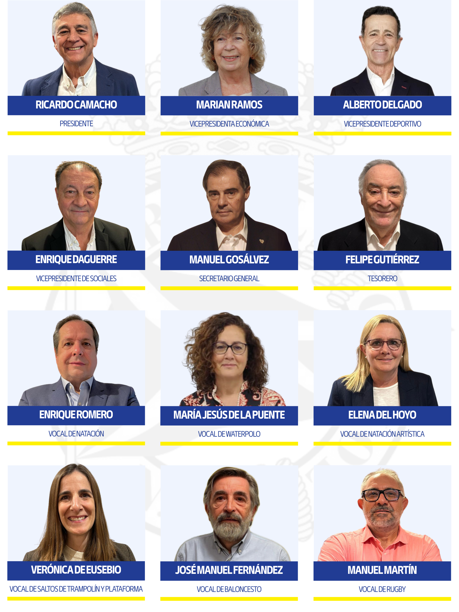 Junta directiva Real Canoe