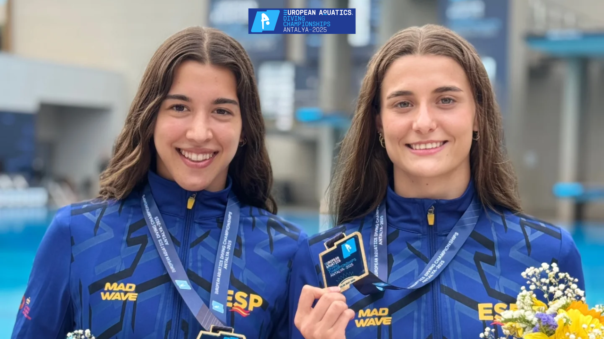 Valeria Antolino y Ana Carvajal, campeonas de Europa en plataforma sincronizada