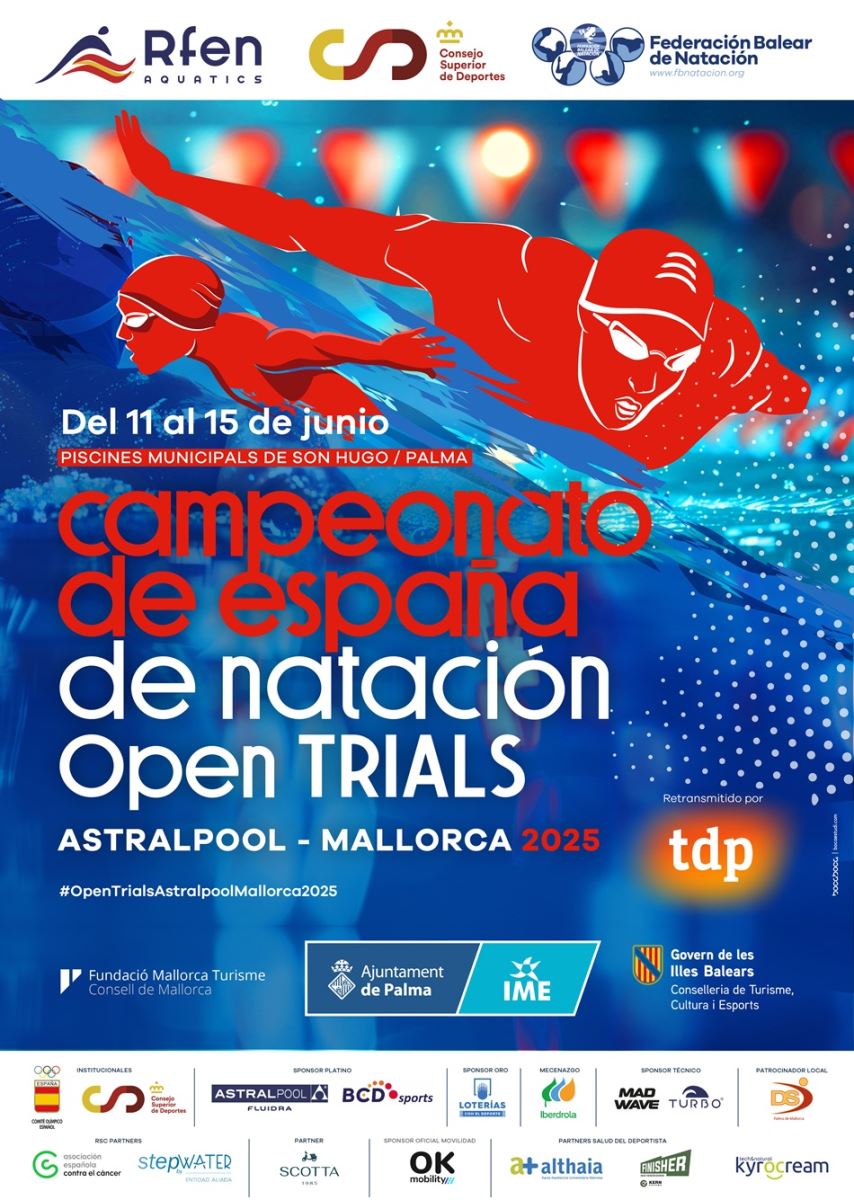 Todo a punto para el Open Trials de Natación