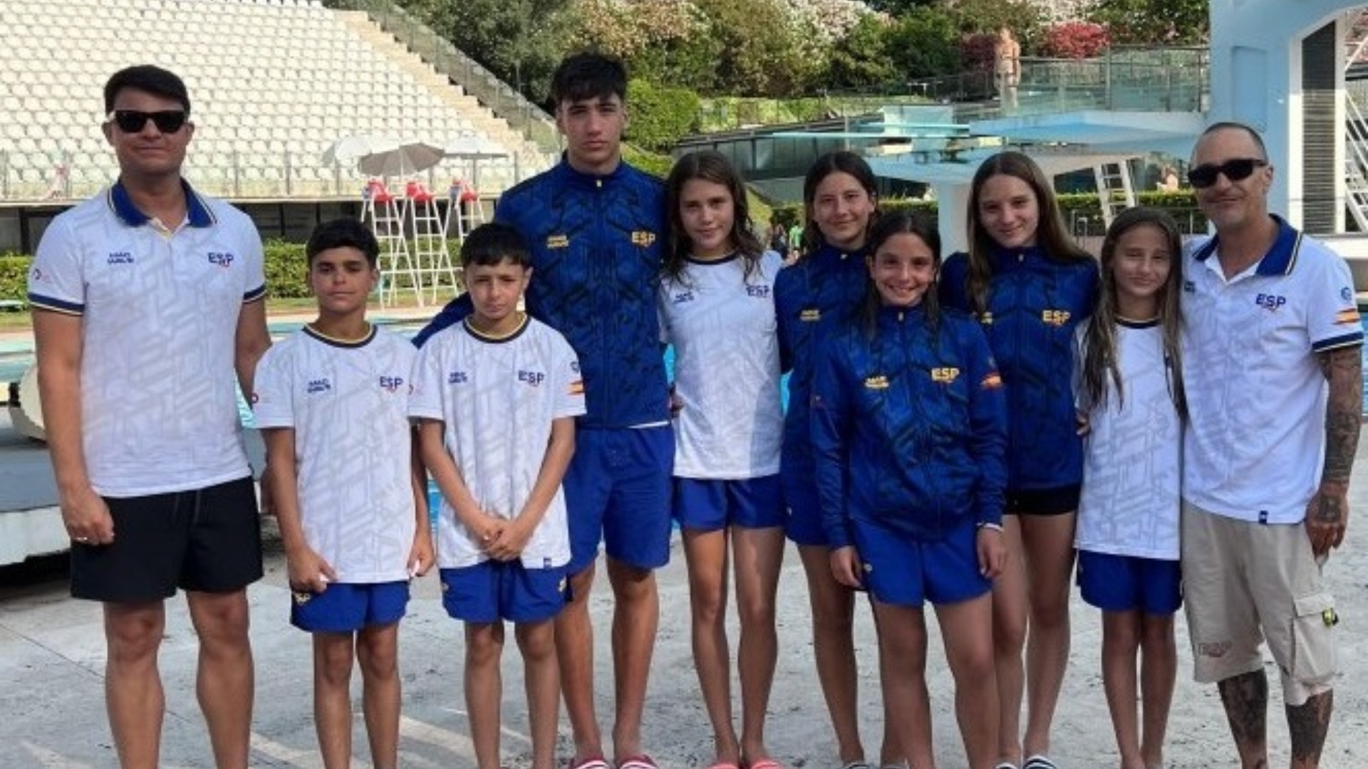 Los canoístas conquistan la Roma Junior Diving Cup