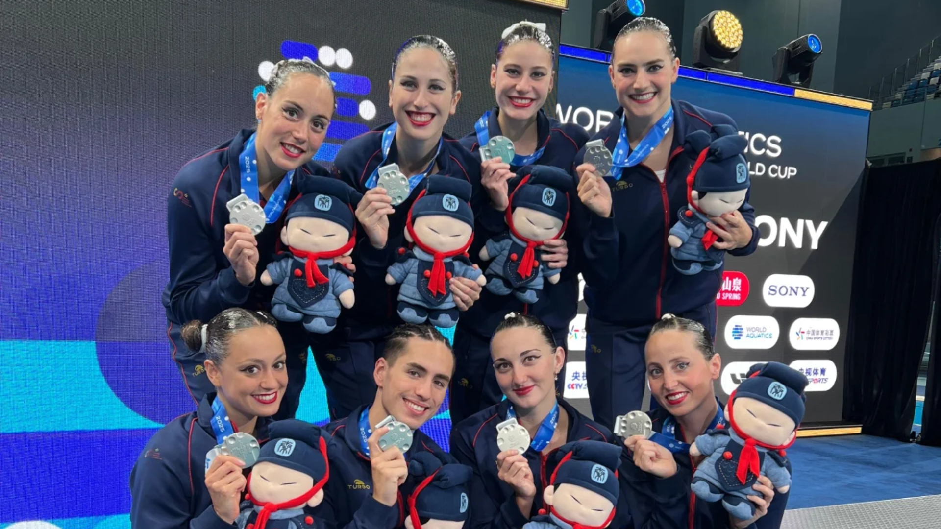 Cristina y Blanca, campeonas de la Copa del Mundo