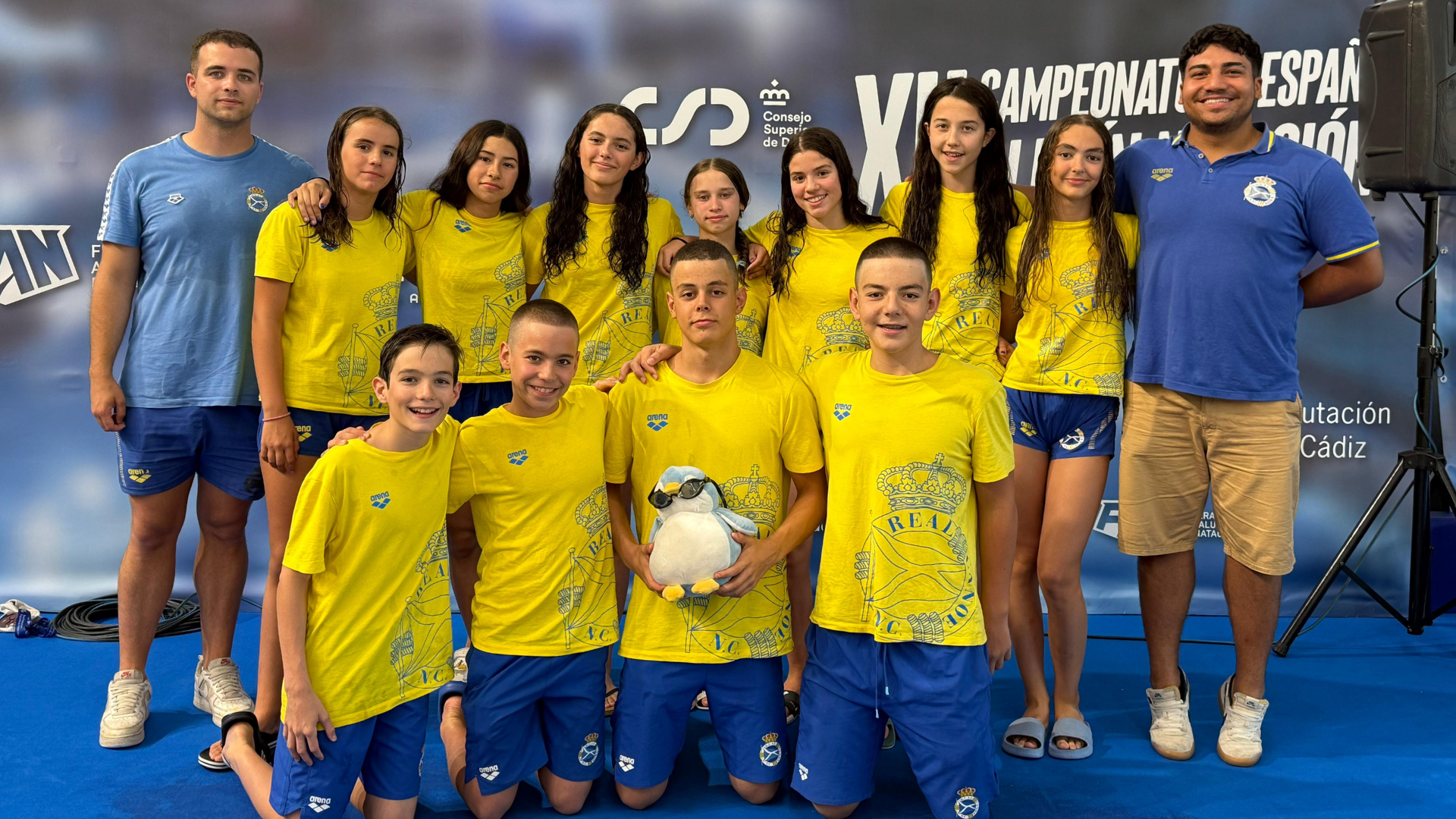 Cierre de temporada en el Campeonato de España Alevín de natación