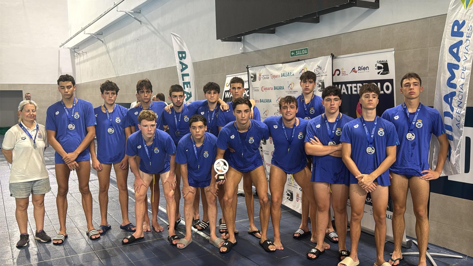 El Geodesic Real Canoe cadete cierra con la plata nacional en Ceuta