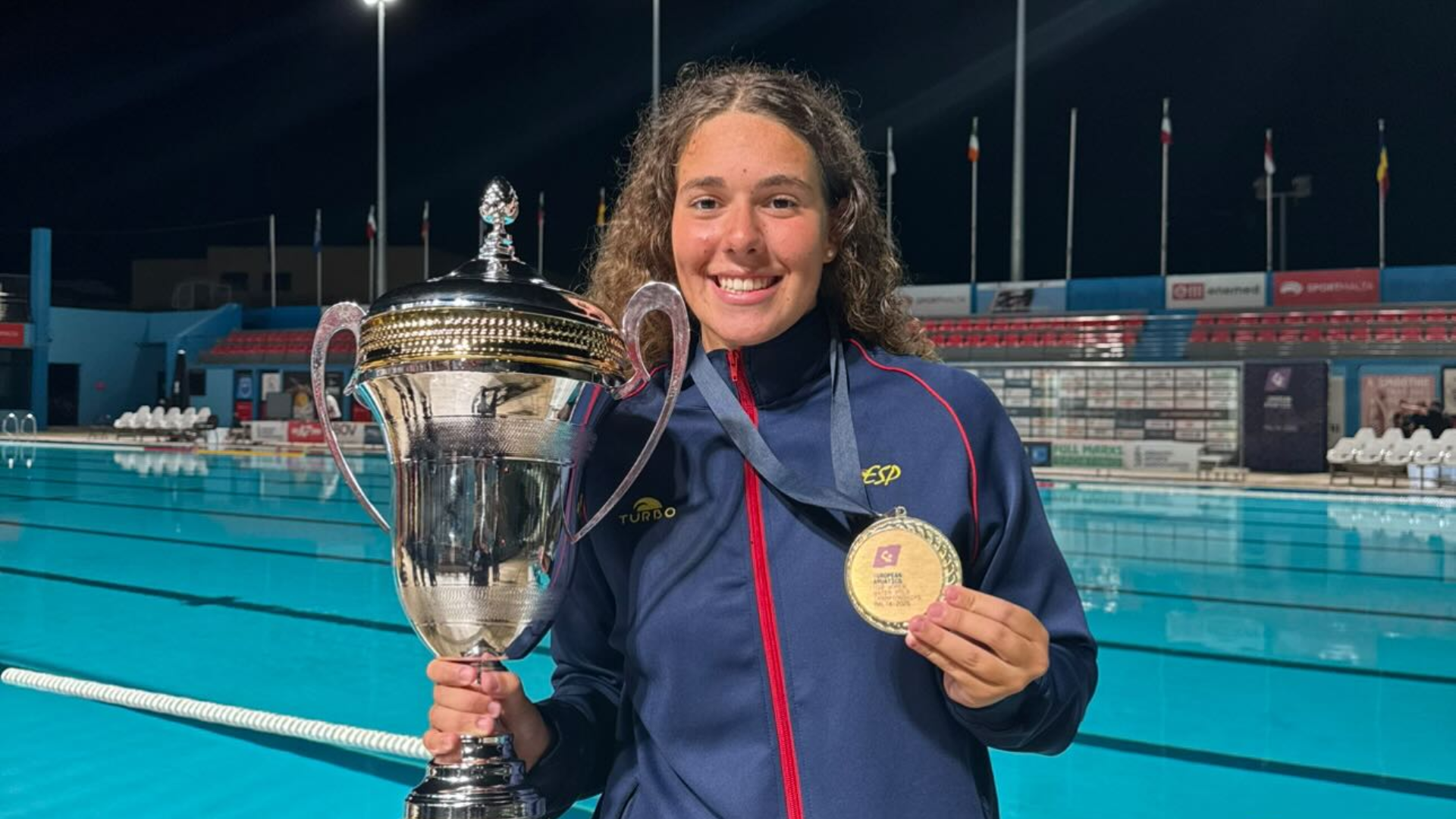 Estíbaliz Domínguez es campeona de Europa U18