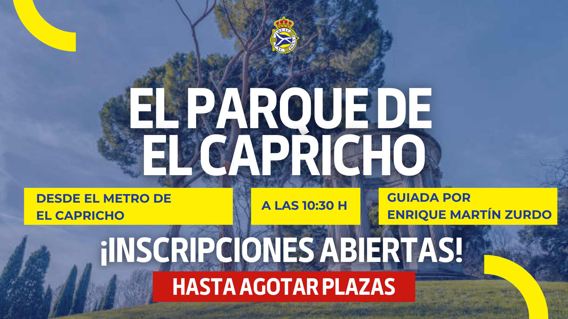 Visita cultural al parque de El Capricho