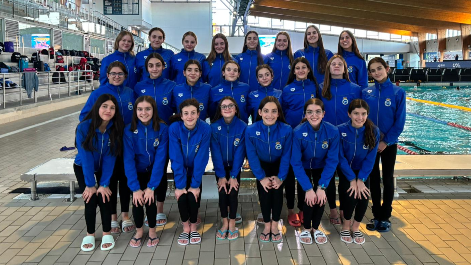 Nuestras sirenas regresan del Campeonato de España de Invierno