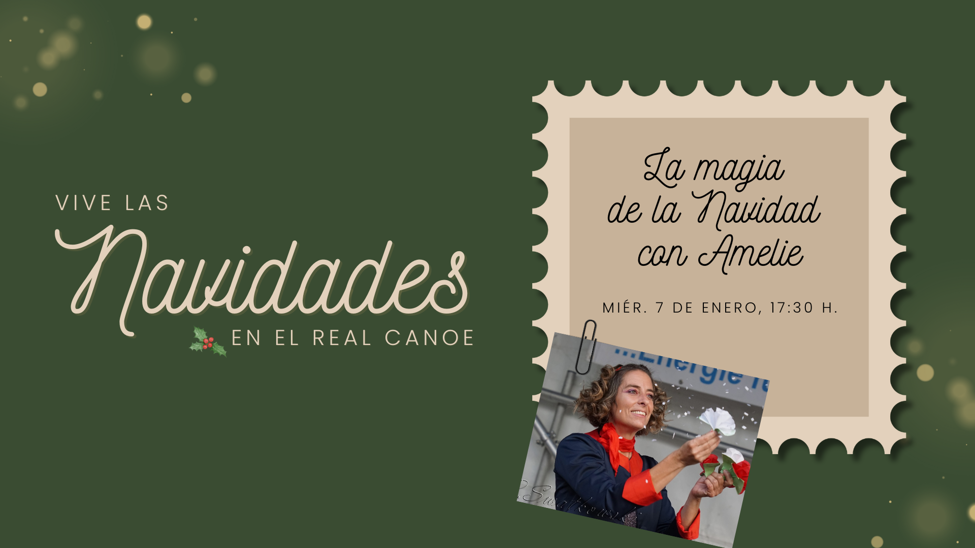 Vive la magia de la Navidad con Amelie