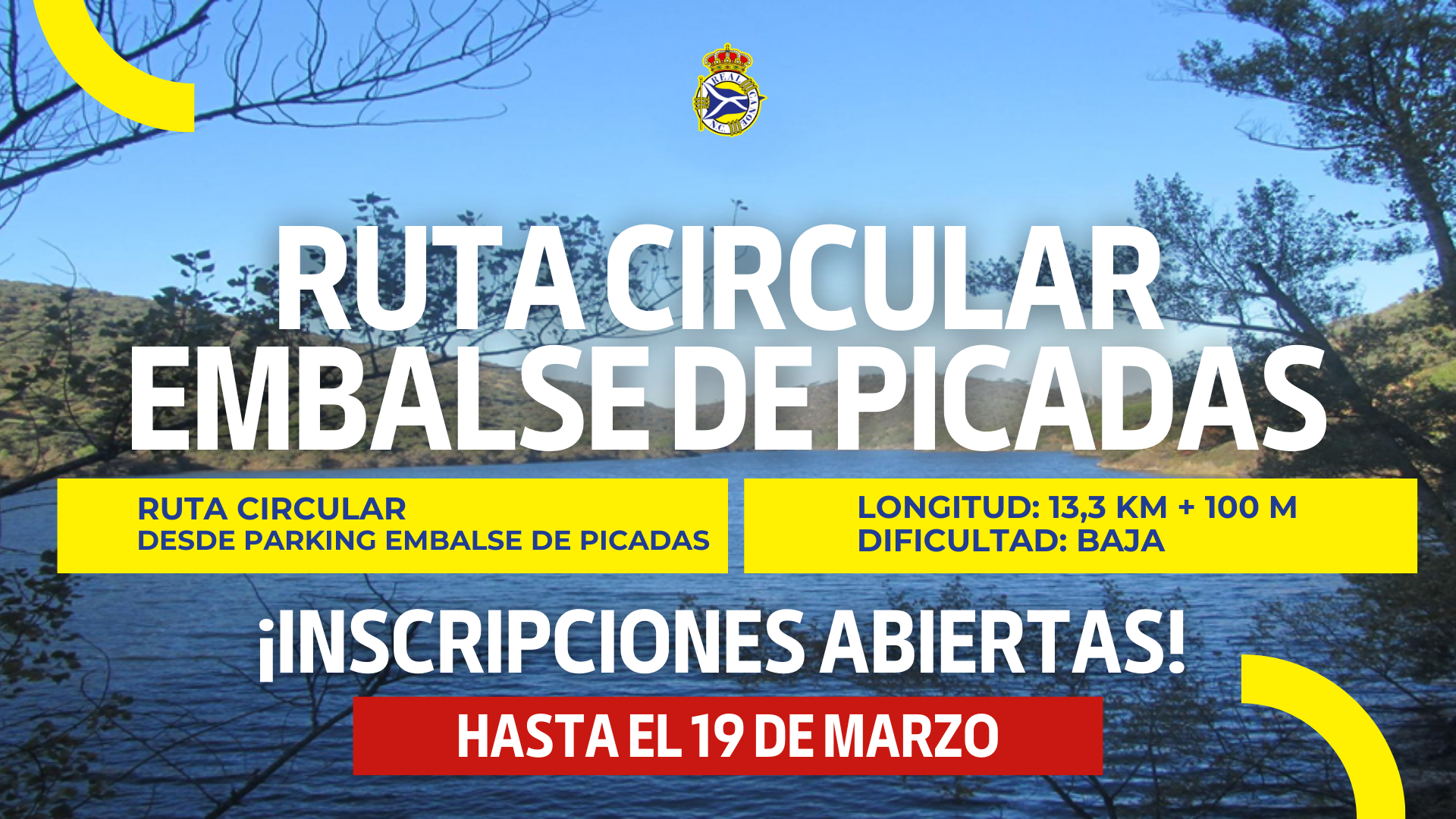 VUELVEL EL SENDERISMO | Ruta circular Embalse de picadas