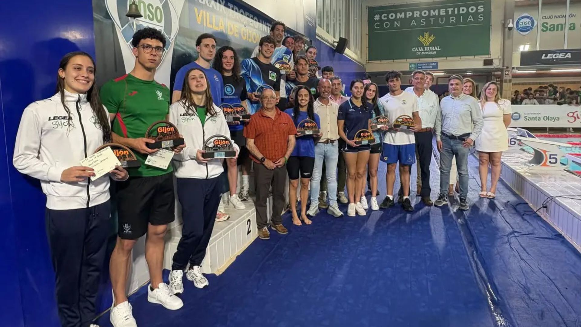 El Real Canoe N.C. en el XXXIX Trofeo Internacional Villa de Gijón