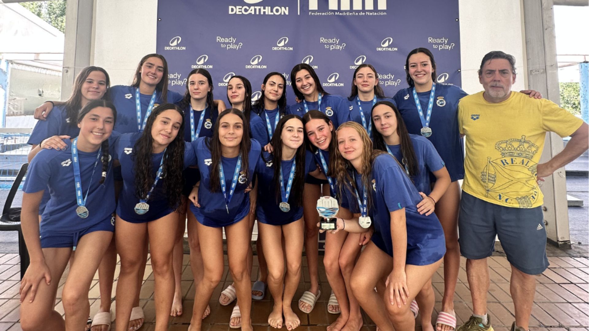 El Geodesic Real Canoe juvenil femenino, subcampeón de Madrid tras una gran fase final