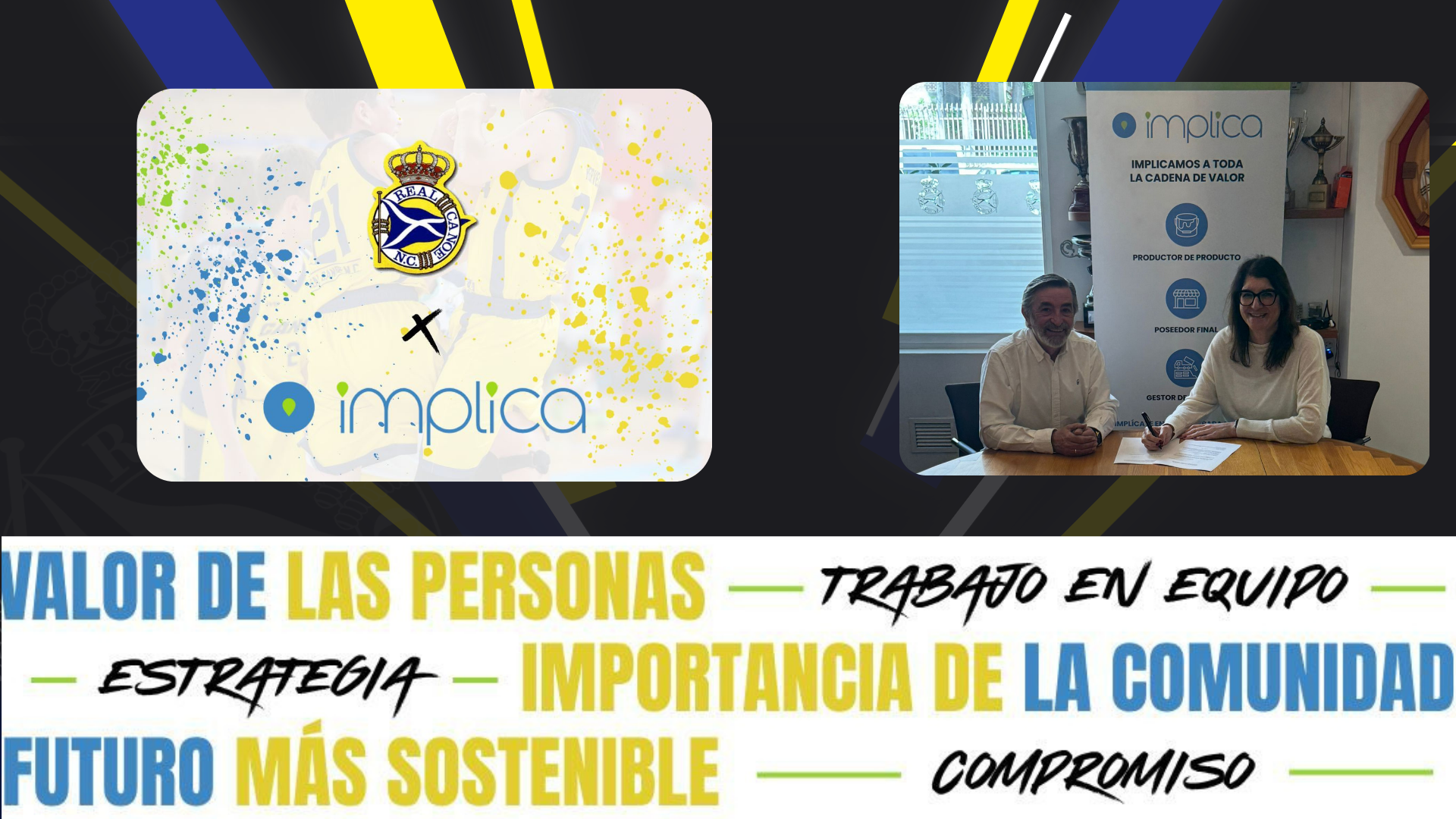 IMPLICA se une al Real Canoe: un patrocinio basado en valores compartidos