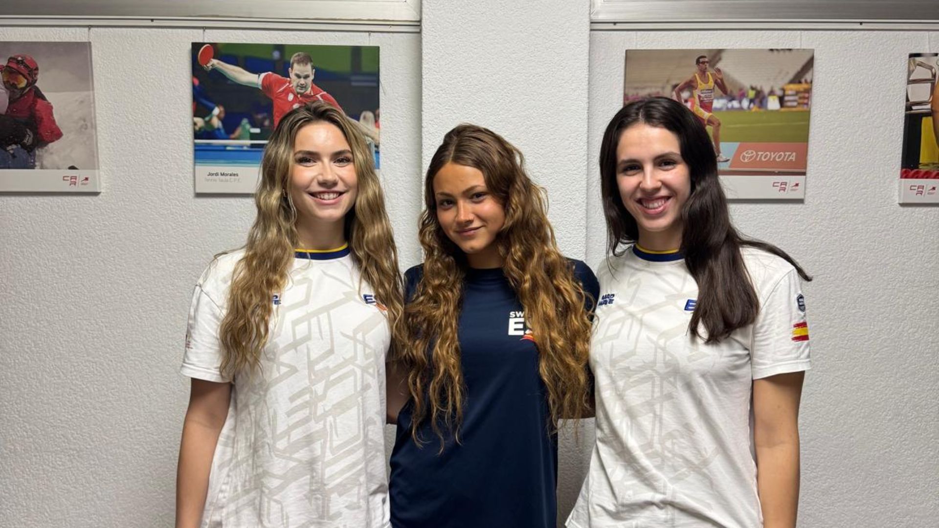 Nuestras nadadoras en el Campeonato de Europa