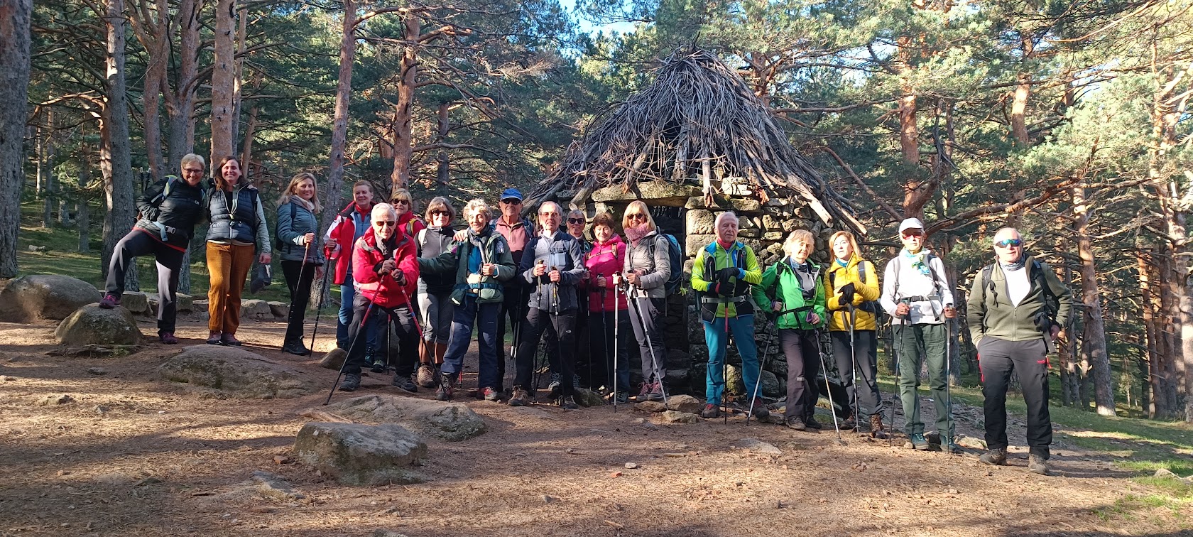 2ª Salida senderismo real canoe nc