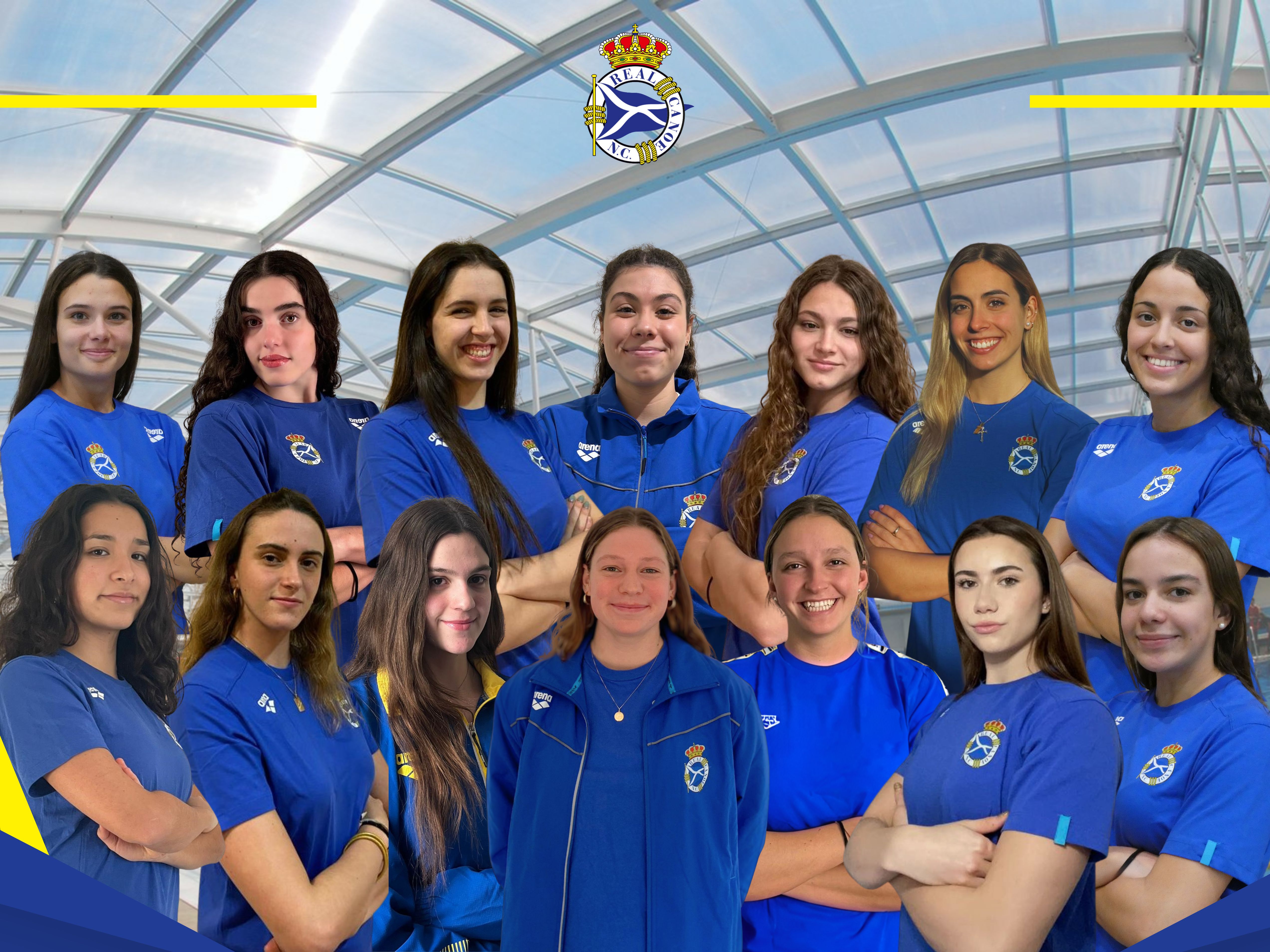 Copa de España. Equipo Femenino Real Canoe NC