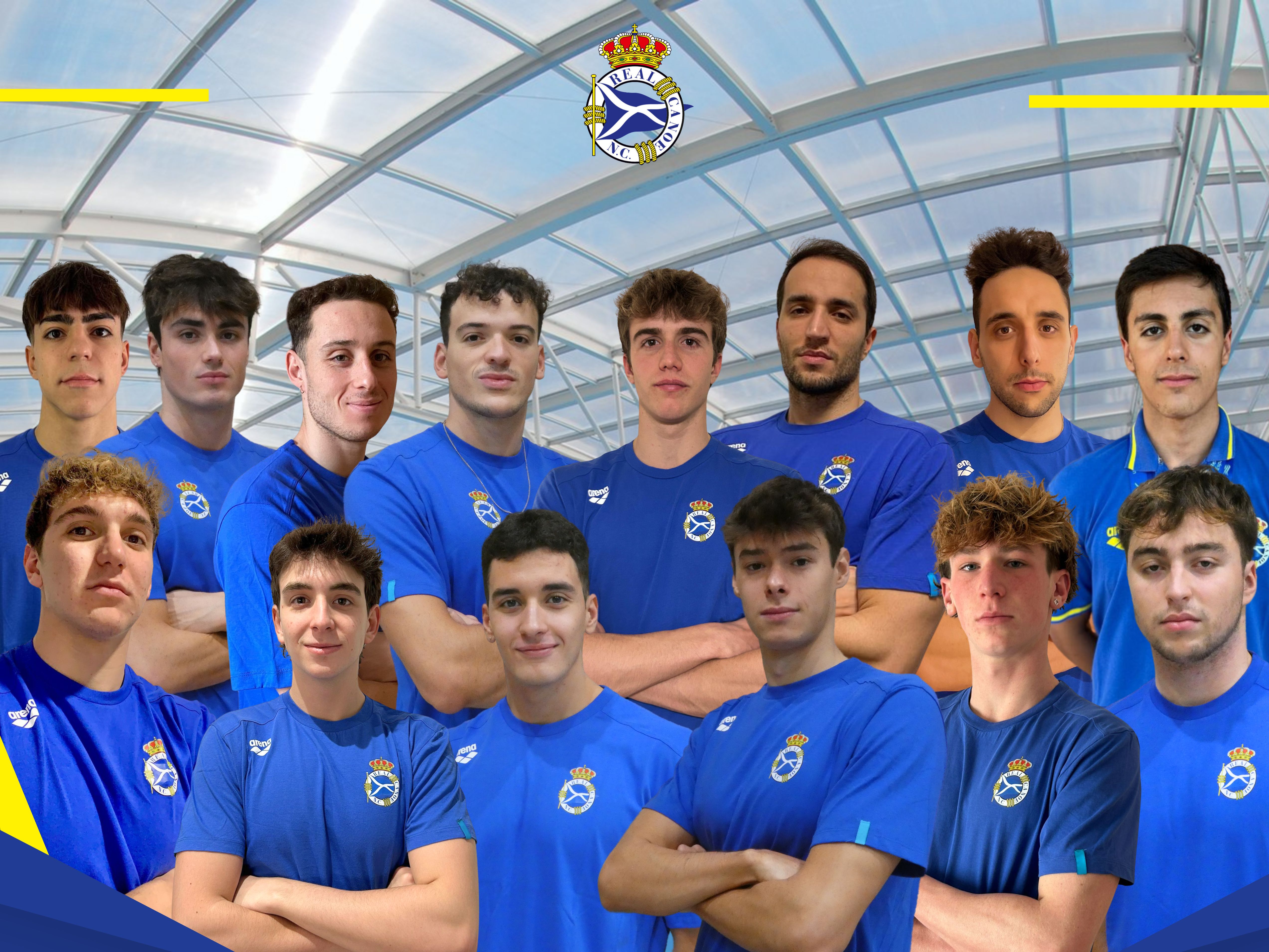 Copa de España. Equipo Masculino Real Canoe NC